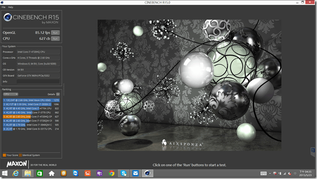 CINEBENCH R15