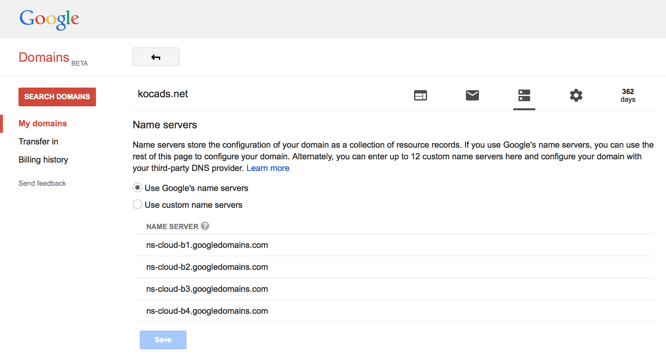 Google Domains - 管理 DNS 紀錄透過 CloudFlare - 電腦王阿達