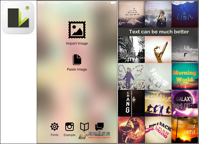 原價3.99美金App限免下載！iPhone也能輕鬆製作3D質感文字特效　Letter Lureg讓你的照片更獨特 - 電腦王阿達