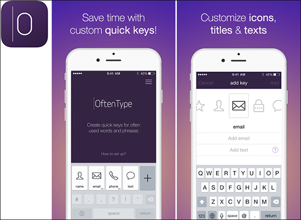 老覺得iPhone鍵盤難打嗎？用OftenType App幫你快速輸入常用的資料 - 電腦王阿達