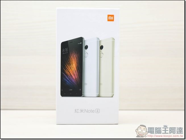 紅米Note 4開箱與外觀-01