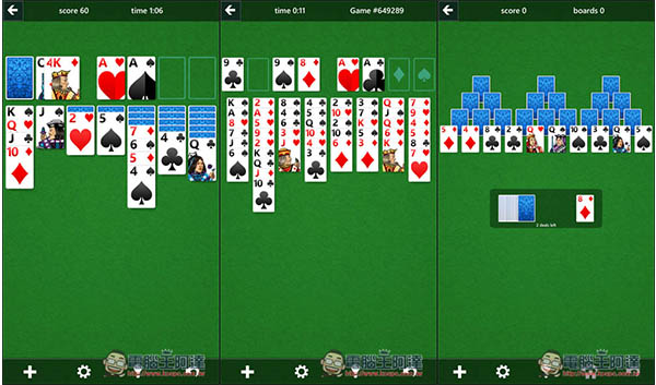 Windows經典接龍遊戲正式登入iOS與Android！Microsoft's Solitaire Collection收錄五種接龍遊戲模式 - 電腦王阿達