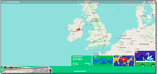 2016 Google 聖誕老人追蹤器上線，闔家適用寓教於樂超有意思 - 電腦王阿達