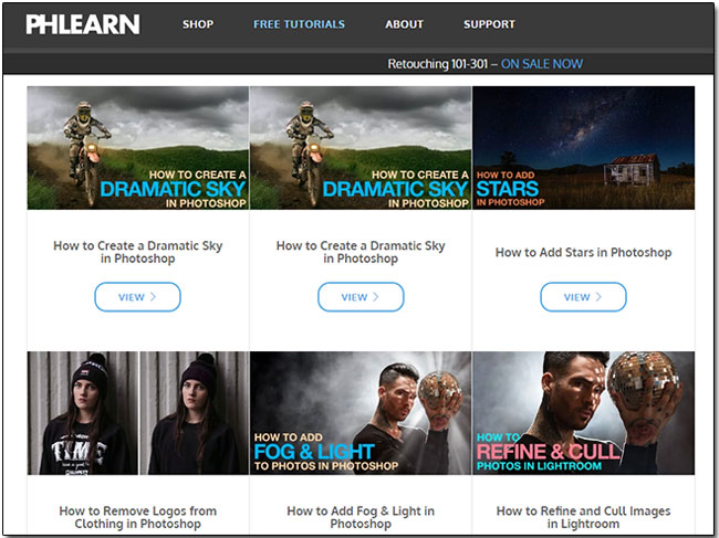 Phlearn 照片後製免費教學網站，700 多部影片隨你看，Photoshop 新手入門不苦手 - 電腦王阿達