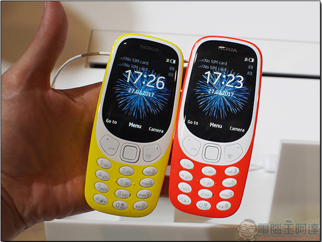 [ MWC 2017 ] 不死神機 NOKIA 3310 復刻版簡易上手玩，其實不太一樣吧！ - 電腦王阿達