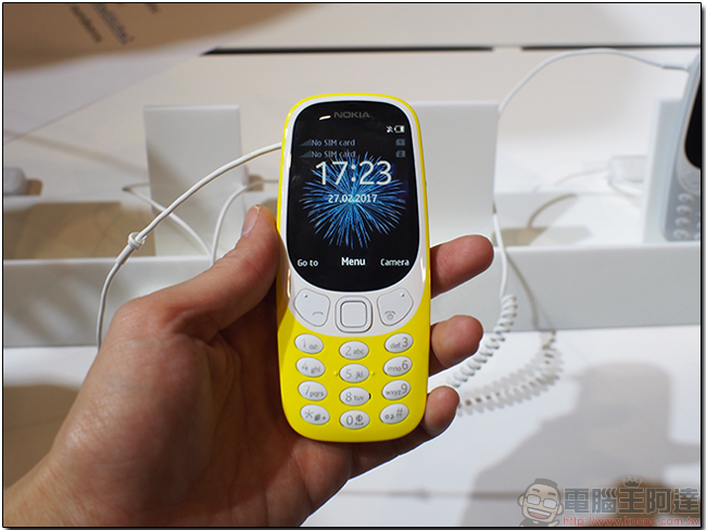 [ MWC 2017 ] 不死神機 NOKIA 3310 復刻版簡易上手玩，其實不太一樣吧！ - 電腦王阿達