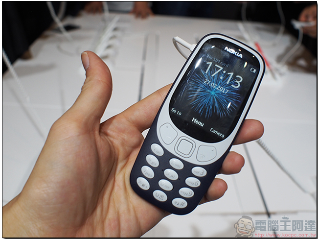 [ MWC 2017 ] 不死神機 NOKIA 3310 復刻版簡易上手玩，其實不太一樣吧！ - 電腦王阿達