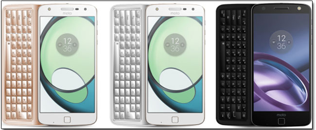 Moto Z 也能擁有實體鍵盤，第三方廠商推出 QWERTY 模組 - 電腦王阿達