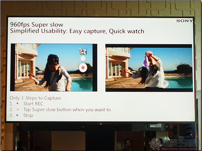 探索 SONY Motion Eye 相機模組，一解超級慢動作與預拍模式的奧秘 - 電腦王阿達