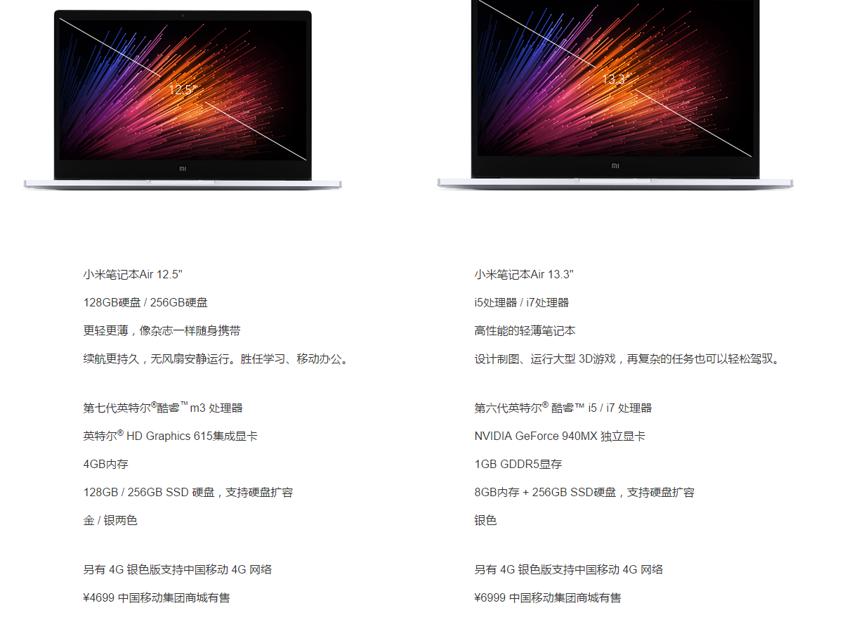 小米筆電 Air 12.5 吋處理器升級 Intel 第七代省電處理器，卻也順便加了價 - 電腦王阿達