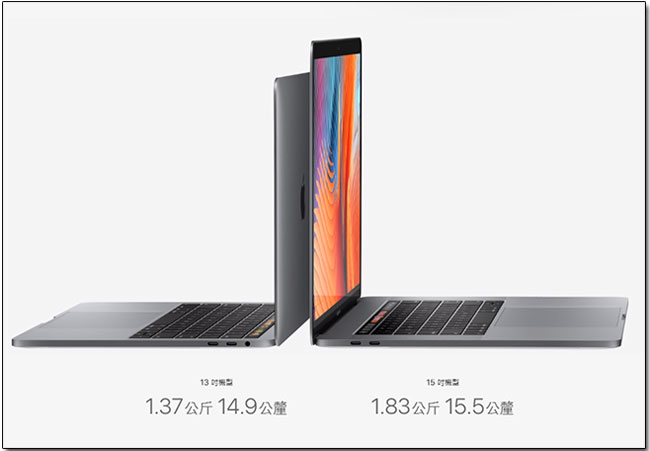 [ WWDC 2017 ] MacBook 、 MacBook Pro 改版更新上架，全產品均有所提升 - 電腦王阿達