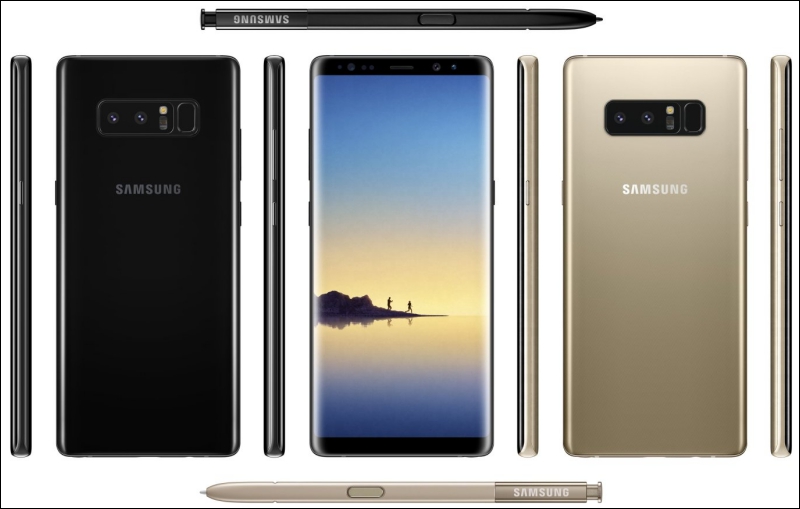 爆料大神 evleaks 端出 Galaxy Note 8 實機照，比例瘦長與 Galaxy S8+ 相似 - 電腦王阿達