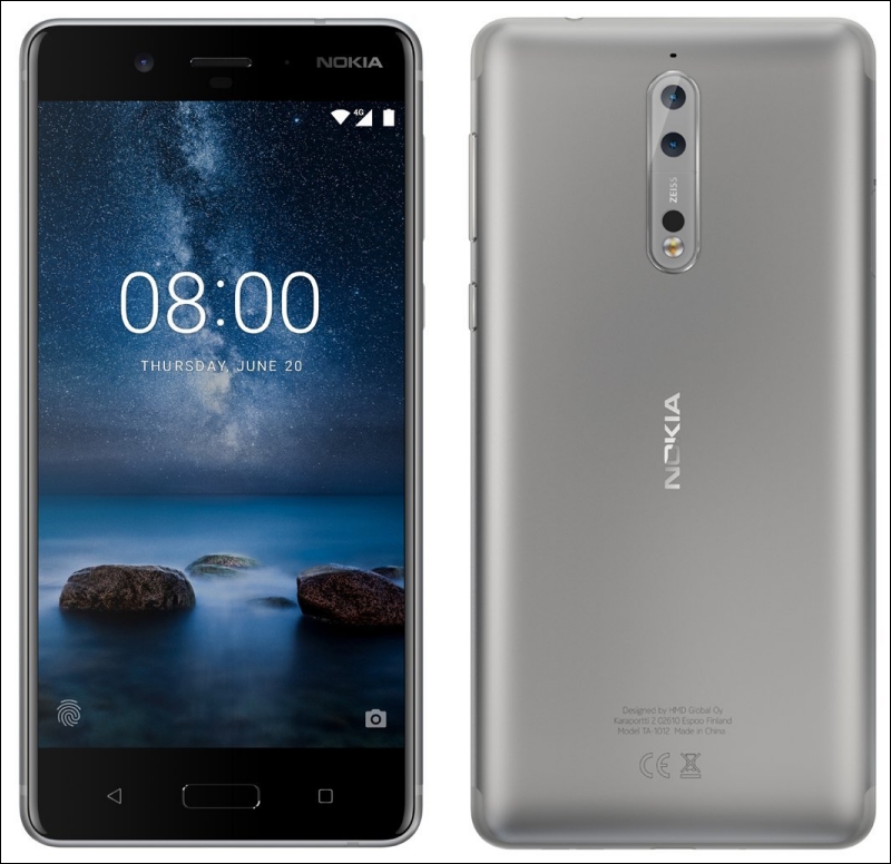 Nokia 8 傳聞 將採用蔡司鏡頭，並具備前後三顆鏡頭都是 1300 萬畫素的規格 - 電腦王阿達