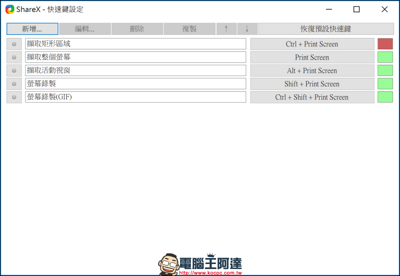 ShareX 免費截圖軟體，上傳網路圖床跟截圖兩個願望一次滿足 - 電腦王阿達