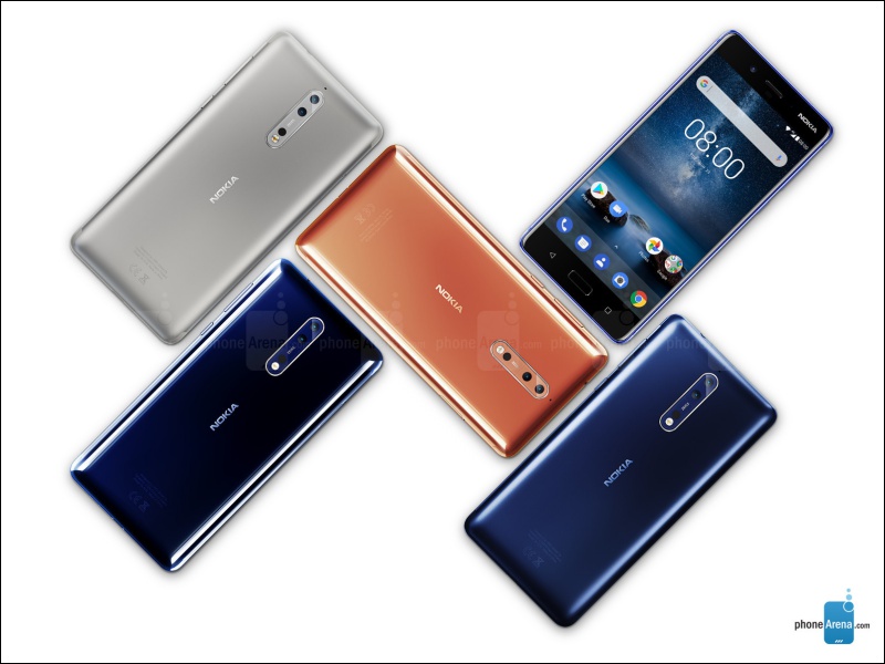 Nokia 8 升級