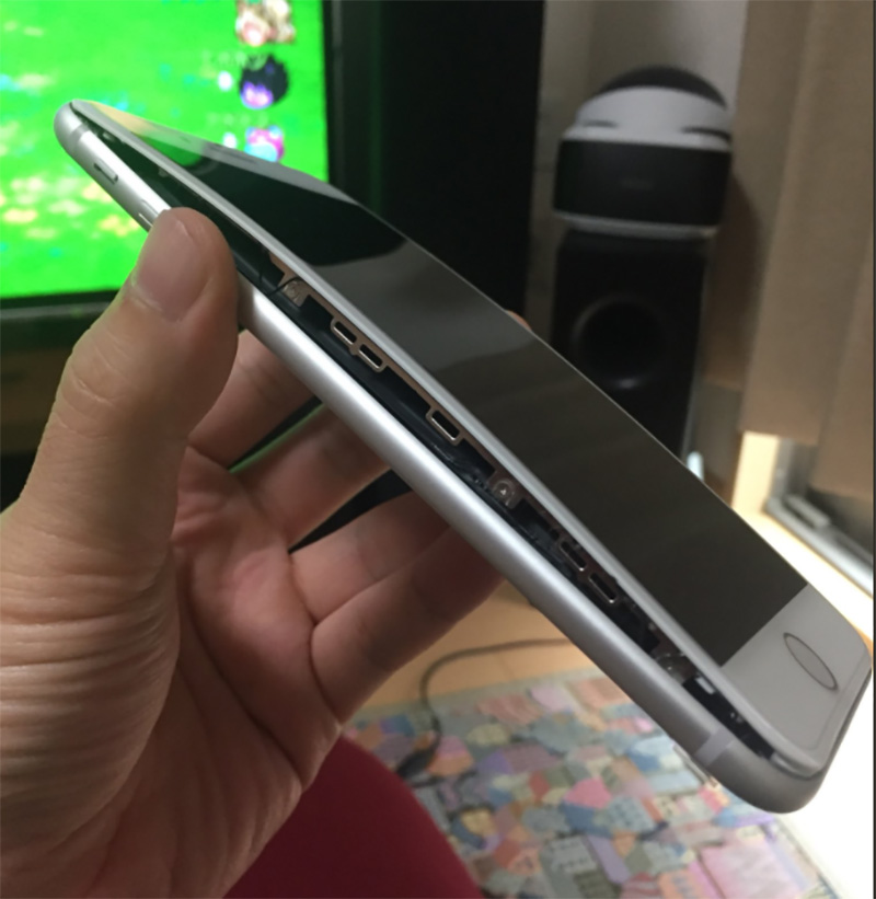 iPhone 8 Plus 電池膨脹 全球連環爆，就連剛開箱的新機也發胖 - 電腦王阿達