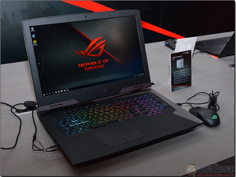 ASUS ROG Chimera 、 Strix SCAR 、 Hero 三款電競筆電磅礴登場 - 電腦王阿達