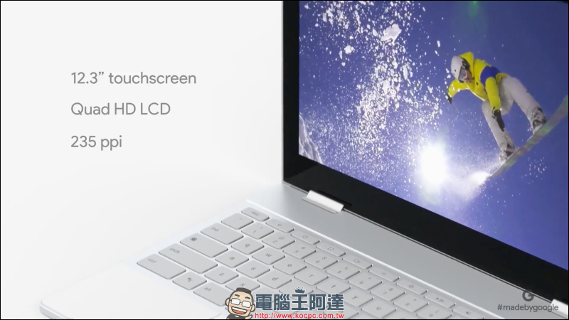 Google 發表 Pixelbook 與 Pixelbook Pen ，極輕極薄還多了根筆 - 電腦王阿達