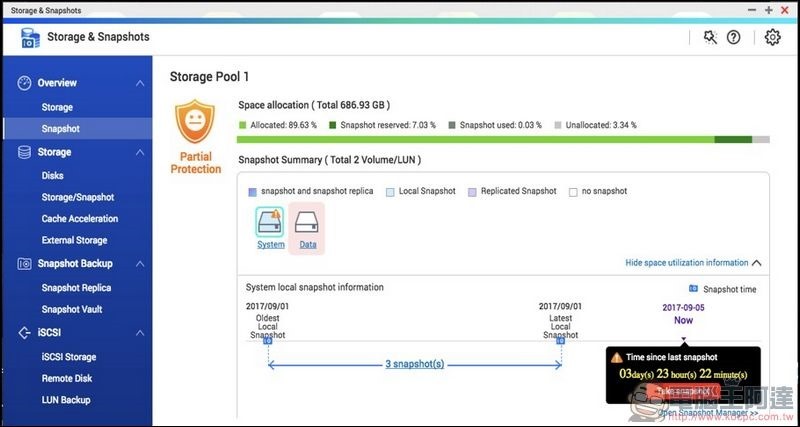 QNAP ARM 平台 NAS 快照備份 -4