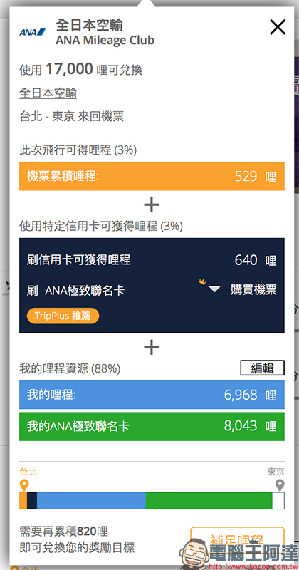 TripPlus 找尋划算機票、解析哩程，更有效率累積你的航空哩程！ - 電腦王阿達