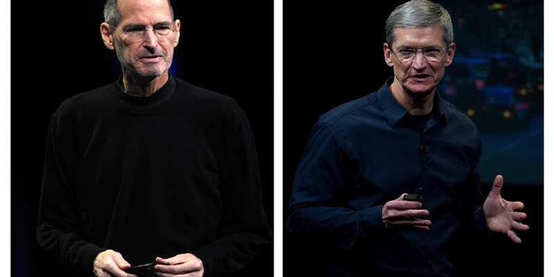 Steve jobs tim cook