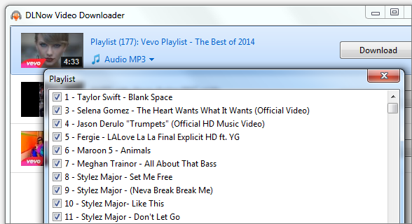 Dlnow playlist