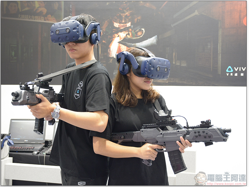 HTC VIVE Pro 與 Intel WiGig 無線模組台北國際電玩展首度公開亮相 - 電腦王阿達