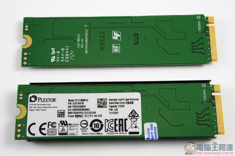 PLEXTOR M9Pe 系列M.2 SSD固態硬碟實測，讀取速度突破 3000MB/s！ - 電腦王阿達