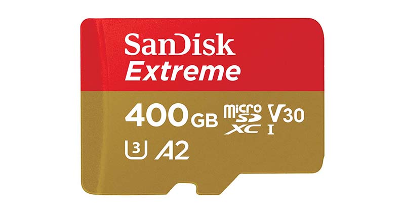 SanDisk 400GB Extreme microSD