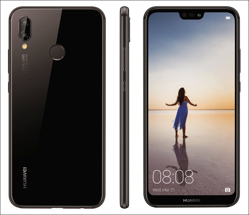 華為 Huawei P20 / P20 Pro / P20 Lite 全系列渲染圖曝光 - 電腦王阿達