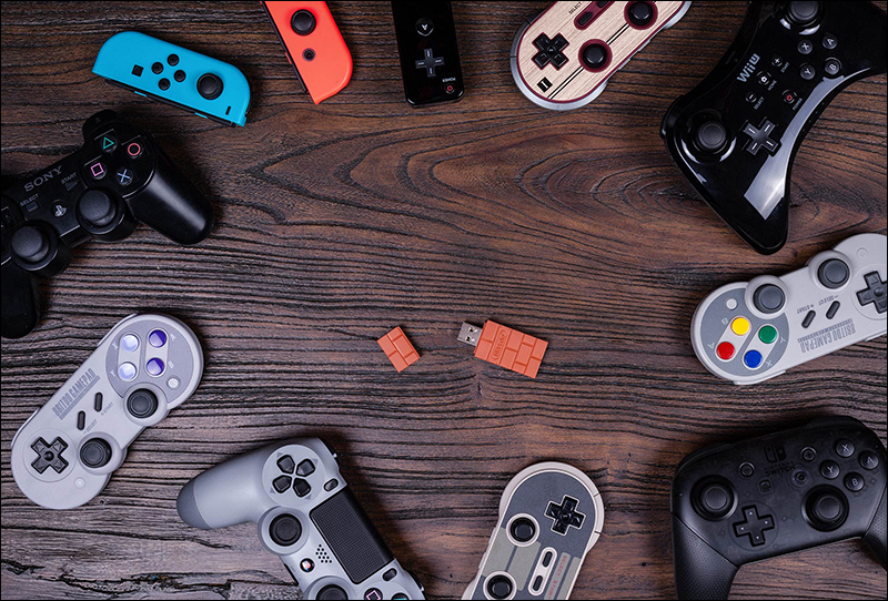 PS4 手把也能玩 Nintendo Switch ？ 8bitdo 推出支援 USB 無線接收器，支援多款遊樂器搖桿 - 電腦王阿達