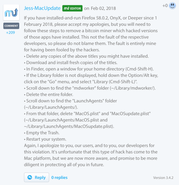 OSX CreativeUpdate MacUpdate statement 582x600