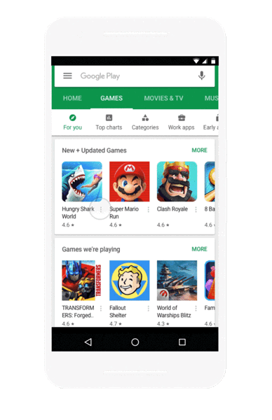 Google play video ads kabam