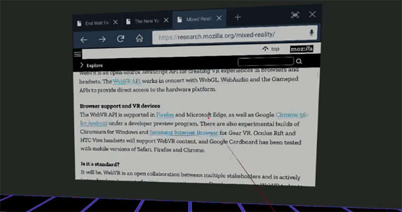  Firefox Reality 