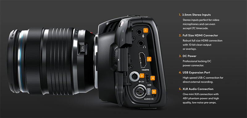 Blackmagic 小型可換鏡攝影機 BMPCC 4K 登場，支援 RAW 拍攝但身材也腫了 - 電腦王阿達