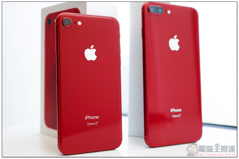 iPhone 8 / iPhone 8 Plus (PRODUCT) RED Special Edition 開箱 動手玩 - 電腦王阿達