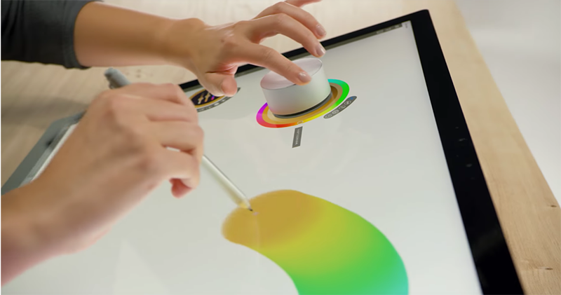 Surface Dial 螢幕上控制支援