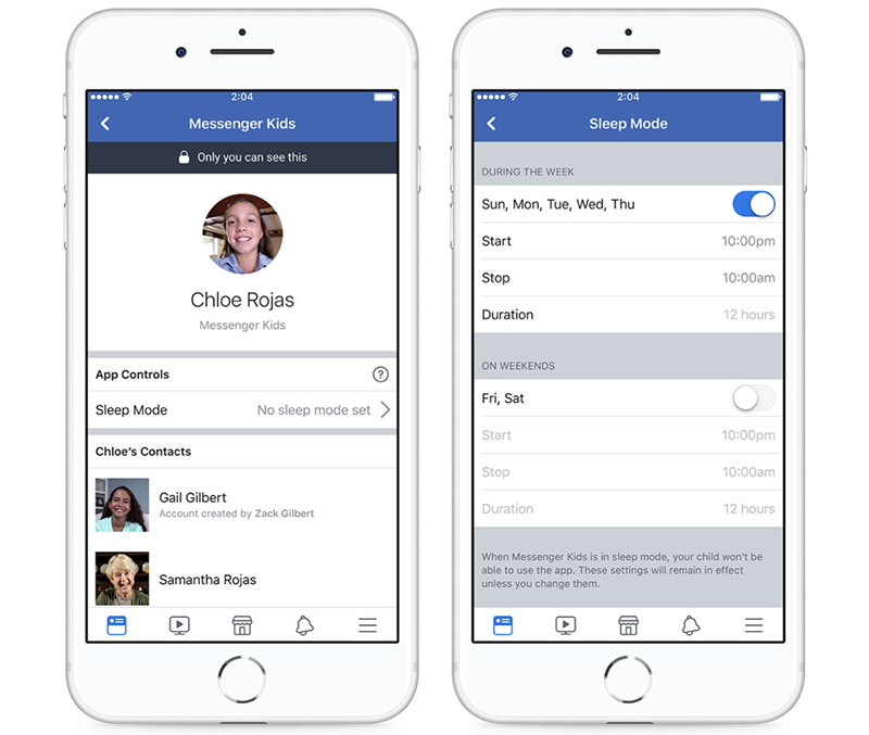 兒童版即時通 Facebook Messenger Kids 追加推出「睡眠模式」 - 電腦王阿達