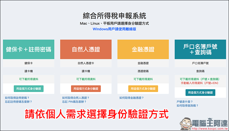 2018 年全民報稅季：用 Mac 網路報稅 超簡單！線上申報、繳稅、綜所稅教學 - 電腦王阿達