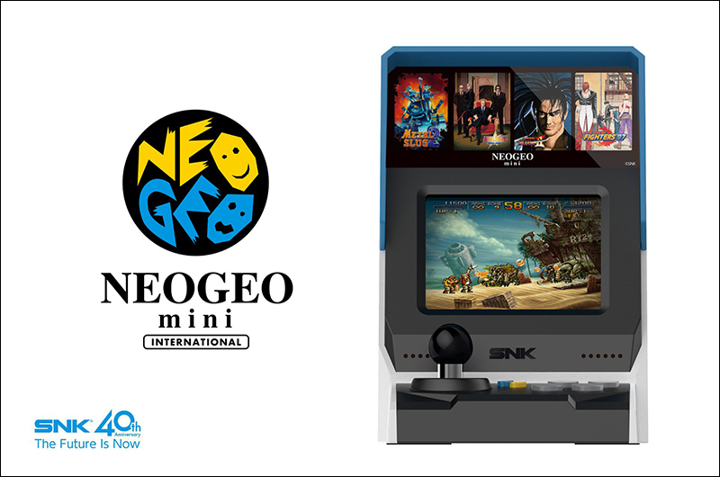 SNK 誕生 40 周年，將推迷你懷舊遊戲機 Neo Geo Mini - 電腦王阿達