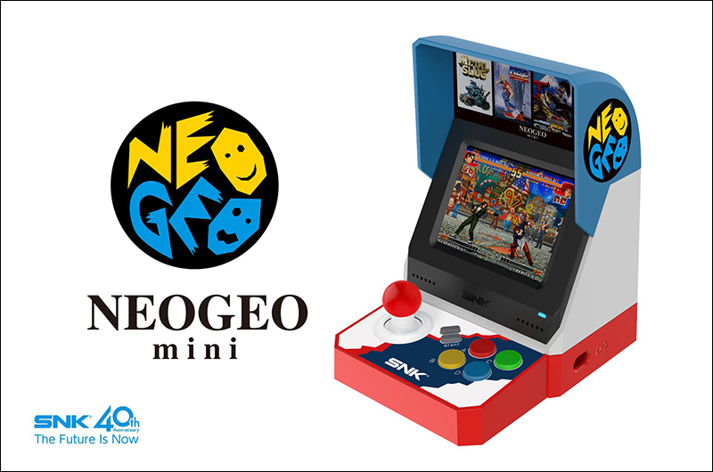 SNK 誕生 40 周年，將推迷你懷舊遊戲機 Neo Geo Mini - 電腦王阿達