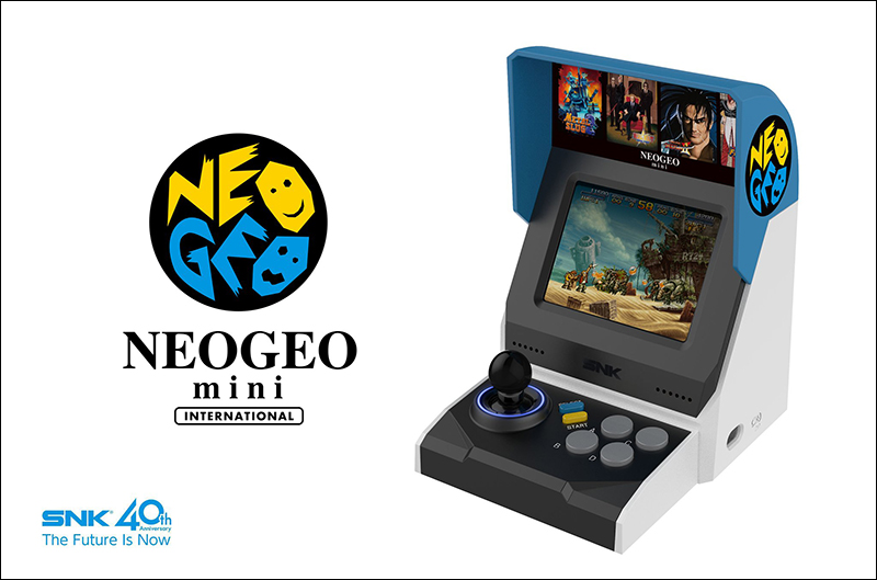 SNK 誕生 40 周年，將推迷你懷舊遊戲機 Neo Geo Mini - 電腦王阿達