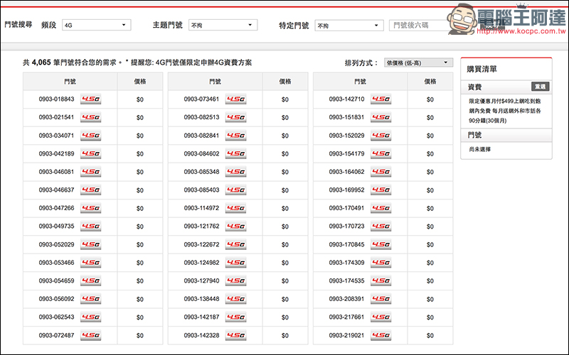 遠傳電信 499 4G 上網吃到飽手把手教學，線上申辦只要「三」步驟 - 電腦王阿達