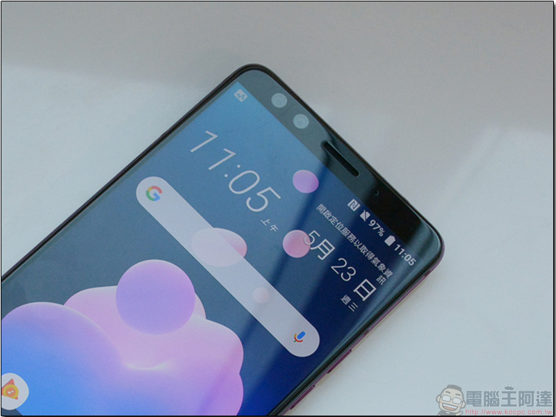 HTC U12+ 發表 Edge Sense 2 進化降臨，給你 Double Tap 邊框快速手指感應 - 電腦王阿達