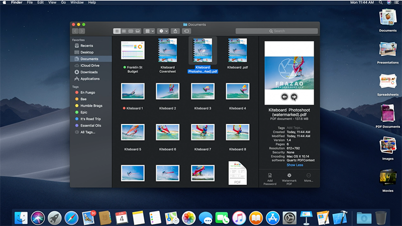 蘋果 macOS Mojave 更新帶來沙漠「暗夜之美」，開始導入 iOS 應用 - 電腦王阿達