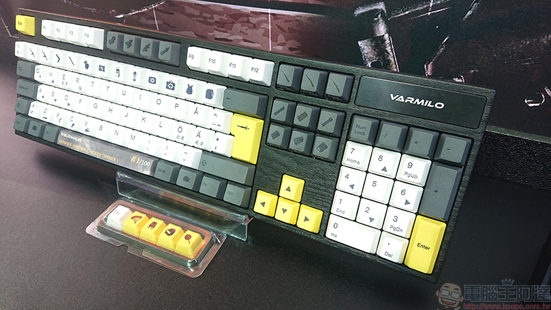 [ COMPUTEX 2018 ] Ducky 聯手 Varmilo 展出多款搶眼鍵盤新品， 各具特色大有看頭 - 電腦王阿達