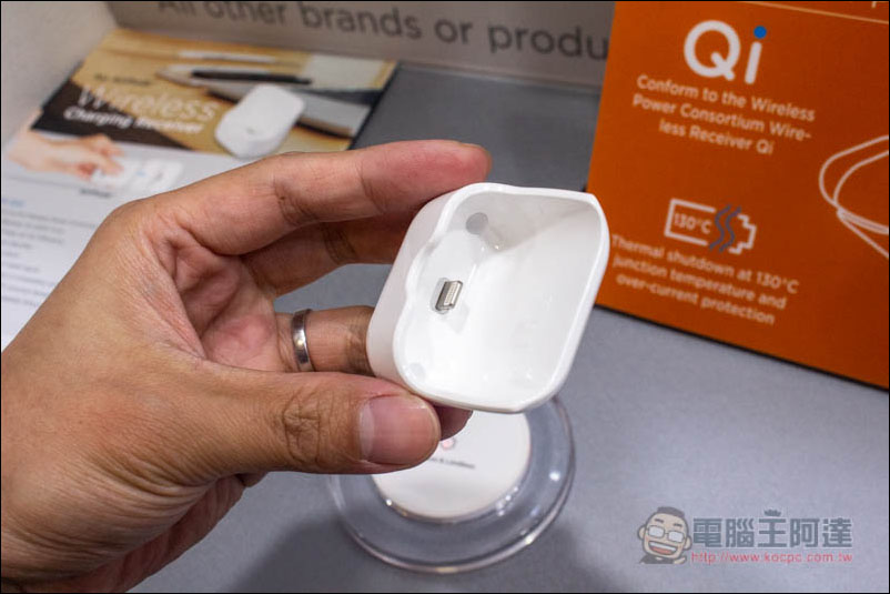 [ COMPUTEX 2018 ] ORtek 為 AirPods 用戶帶來了無線充電接收器 - 電腦王阿達