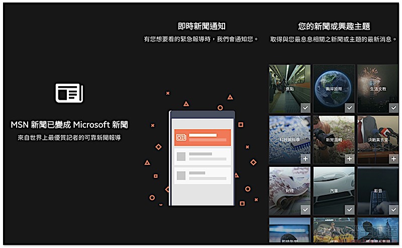 MSN 新聞 app 改以「 Microsoft 新聞 」之名重新出發，iOS 與 Android 皆支援 - 電腦王阿達