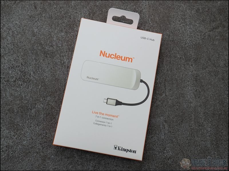 Kingston Nucleum USB Type-C 7合一集線器 開箱 - 02