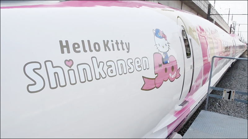 Hello Kitty 新幹線 ， 6/30 正式啟航投入服務 - 電腦王阿達